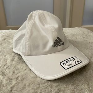 White adidas hat